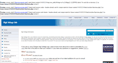 Desktop Screenshot of highvoltageinfo.com